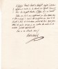 Lettre autographe signée. Durand Borel de Brétizel (1764-1839), député de l'Oise, administrateur des biens du duc d'Aumale, conseiller à la cour de ...