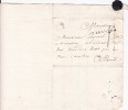 Lettre autographe signée. Louis Jean-Baptiste Bucquet de Bracheux (1731-1801), magistrat, érudit, membre de l'Académie d'Amiens.
