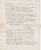 Lettre autographe signée. René Binet (1732-1812), professeur, traducteur.