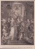 Rubens, belle gravure sur acier : mariage de Marie de Médicis avec Henri IV.. Rubens