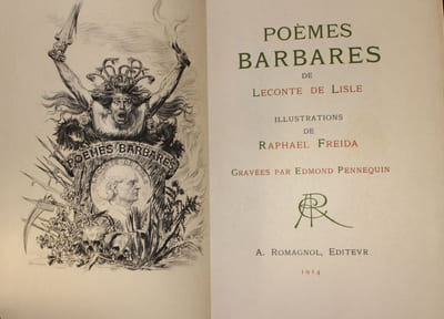 Poèmes barbares.