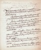 Lettre autographe signée. Jacques-Alexis Thuriot (1753-1829), homme politique, député de la Marne aux Etats généraux, à l'Assemblée nationale et à la ...