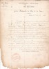 Lettre signée. [Révolution de 1848] Amable de Courtais (1790-1877), député, conseiller général de l'Allier, général commandant de la Garde nationale ...