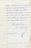 Lettre autographe signée à Jules Barbey d'Aurévilly. Jules Claretie (1840-1913), écrivain, administrateur général de la Comédie-Française.