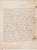 Lettre autographe signée à Louis-Elisabeth de la Vergne, comte de Tressan. Jean-François de Bastide (1724-1798), écrivain, journaliste, directeur de ...
