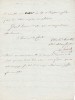 Lettre autographe signée à Louis-Elisabeth de la Vergne, comte de Tressan.. Jean-Baptiste Antoine Suard (1732-1817), écrivain, journaliste, membre de ...