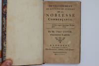 Développement et défense du système de la noblesse commerçante.
