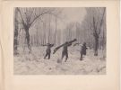 [Première guerre mondiale, Poilus dans l'Aisne, 1917], Photographie (héliogravure?), signée dans la photo.. [Première guerre mondiale, Poilus dans ...