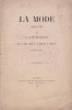 La Mode, pièce en vers lue à la séance annuelle de la Société libre des Beaux-Arts.. [Beaux-Arts] Auguste Maillet, 