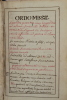 [Manuscrit religieux], Ordo Missae. . [Manuscrit religieux], Ordo Missae. 