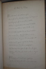Recueil contenant poèmes de et autour de Banville, in-4.. Théodore de Banville, 