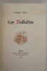  Les Ballades.. François Villon ; Gérardin (illustrateur)