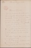 Lettre autographe signée. Alphonse Buhot de Kersers (1835-1897), historien, archéologue, numismate.