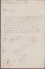 Lettre autographe signée. Marius Chaillan (1858-1937), prêtre, historien, archéologue.