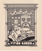  Ex-libris.. A Vitor Guerra, Portugal (propriétaire), Ex-libris.