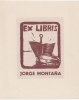  Ex-libris.. Jorge Montana (propriétaire), Ex-libris.