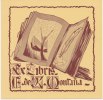  Ex-libris.. E de K Montaña (propriétaire), Ex-libris.