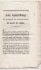 Aux électeurs du Collège du Département de Maine-et-Loire.. [Révolution de 1830], 