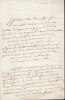 « Si j'étais », poème autographe signé inédit. . Emile Deschamps (1791-1871), poète