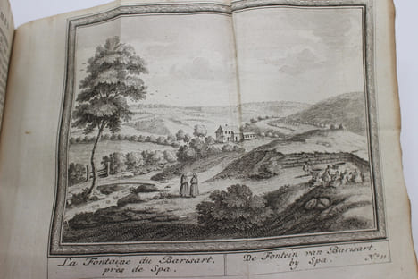 Amusemens des eaux de Spa, ouvrage utile à ceux qui vont boire des eaux Minérales sur les lieux.. Karl-Ludwig von Pöellnitz,