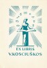  Ex-libris.. V Kosciuskos (Russie, Lituanie, Europe de l'Est), Ex-libris.