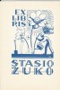  Ex-libris.. Stasio Zuko (Russie, Lituanie, Europe de l'Est), Ex-libris.