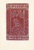  Ex-libris.. V Audenio (Russie, Lituanie, Europe de l'Est), Ex-libris.