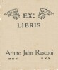  Ex-libris.. Arturo Jahn Rusconi (Italie), Ex-libris.