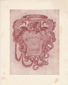 Ex-libris.