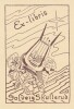  Ex-libris.. Solveig Skullerud (Norvège) par F B Sommerfelt, Ex-libris.