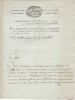 Lettre signée. Antoine Sablon (1750-1811), maire de Clermont-Ferrand de 1791 à 1792 & de 1800 à 1805.