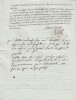 Lettre signée avec note autographe. Antoine Sablon (1750-1811), maire de Clermont-Ferrand de 1791 à 1792 & de 1800 à 1805 & Pierre Chollet-Beaufort ...