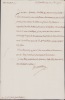 Lettre signée à Jean-Jacques Isle de Beauchaine. Antoine de Sartine (1729-1801), lieutenant général de police puis ministre de la Marine de Louis XVI.