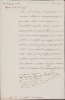 Lettre signée (en partie autographe) à Jean-Jacques Isle de Beauchaine. Antoine de Sartine (1729-1801), lieutenant général de police puis ministre de ...