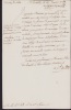 Lettre signée à Jean-Jacques Isle de Beauchaine. Charles Eugène Gabriel de La Croix, marquis de Castries (1727-1801), ministre de la Marine, maréchal ...