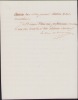 Lettre signée (en partie autographe) à Jean-Jacques Isle de Beauchaine. François-Henri d'Harcourt (1726-1802), duc de Harcourt, gouverneur de ...
