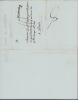 Lettre autographe signée à Jean-Jacques Isle de Beauchaine. Louis de Rigaud de Vaudreuil (1728-1810), comte de Vaudreuil, commandant le Spectre, sous ...