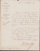 Lettre signée. Narcisse-Achille de Salvandy (1795-1856), écrivain, homme politique, ministre de l'instruction publique, membre de l'Académie ...