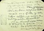 Lettre autographe signé à Aurore Sand, petite=fille de George Sand. Juliette Adam (1836-1936), écrivain, polémiste, féministe.