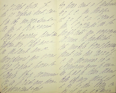 Lettre autographe signée