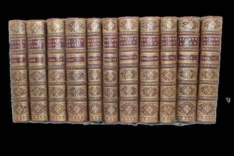 La Sainte Bible contenant l'Ancien et le Nouveau Testament, traduite en français sur la Vulgate par Monsieur Le Maistre de Saci, divisée en 10 ...
