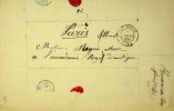 Lettre autographe signée. Hermann-Léon (1814-1858), basse.