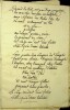 Manuscrit autographe d'une chanson. Antoine-Pierre-Augustin de Piis (1755-1832), chansonnier, auteur dramatique.