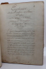 Important manuscrit contenant 4 oeuvres coécrites par Asfeld et Duguet. [Jansénisme] Jacques-Vincent Bidal d'Asfeld & Jacques-Joseph Duguet