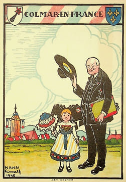 Carte postale "Colmar-en-France". Hansi, 