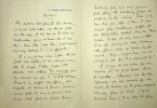 Lettre autographe signée. Henry Kistemaeckers fils (1872-1938), romancier, écrivain, fils de l'éditeur belge.