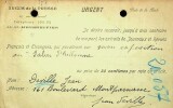 Lettre autographe signée. Jean Deville (1872-1951), peintre lyonnais.