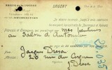 Lettre autographe signée. André Saglio dit Jacques Drésa (1869-1929), peintre, décorateur, costumier.