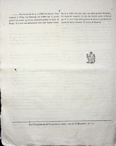[Napoléon, Campagne de Russie, 1812], Cinquième bulletin de la Grande Armée : description des troupes russes, avancée des armées françaises, temps épouvantable et perte de milliers de chevaux.