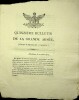 [Napoléon, Campagne de Russie, 1812], Quinzième bulletin de la Grande Armée : défaites des russes, liste des personnes ayant reçu la Légion d'Honneur ...
